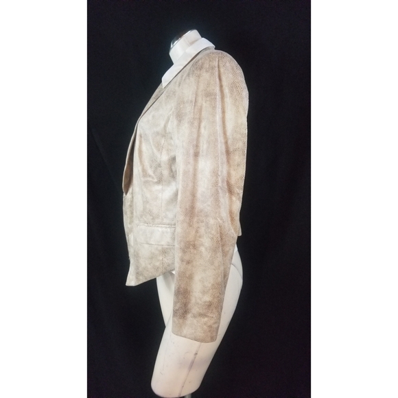 INC Size PM Blazer Reptile Print - Picture 4 of 6